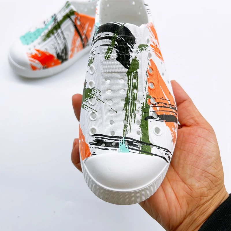Toddler Comfortable Children's Shoes for Boys Girls Summer Breathable Quick Dry Water Hole Shoes New Kids Beach Sandals
