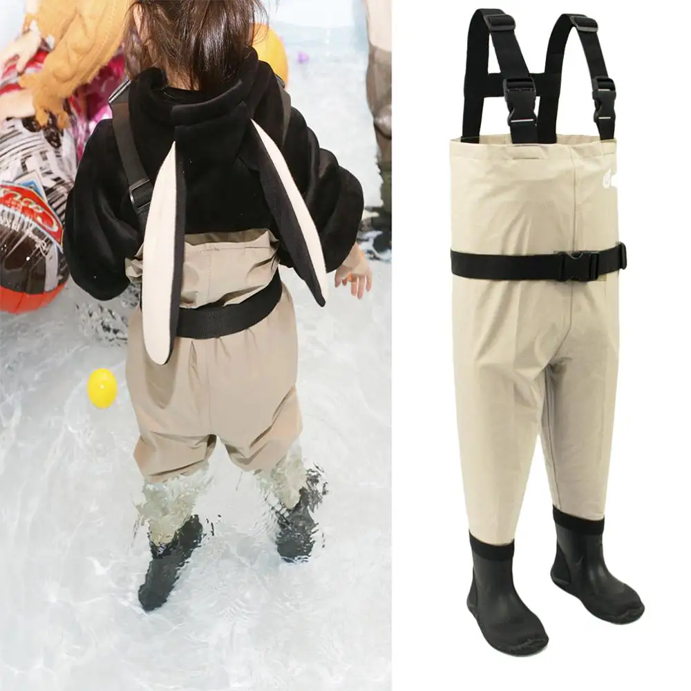 kids fly fishing waders