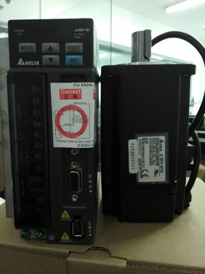 

Servo ASDA-B2 ASD-B2-0421-B ECMA-C20604RS/SS without Brake