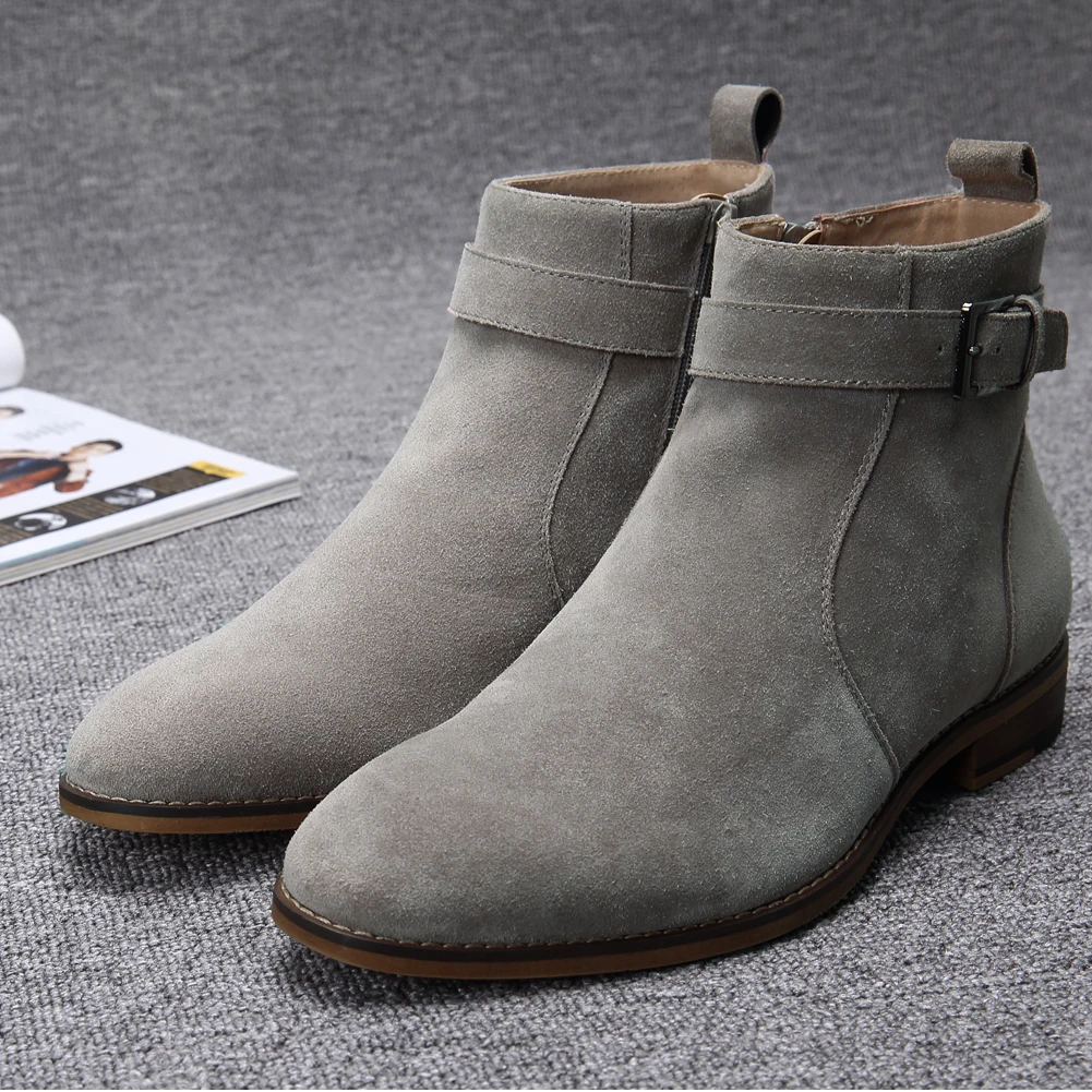 Cestfini Buckle Suede Chelsea Boots for 