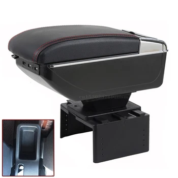 

For Nissan Note e-Power armrest box central Store content box accessories USB interface