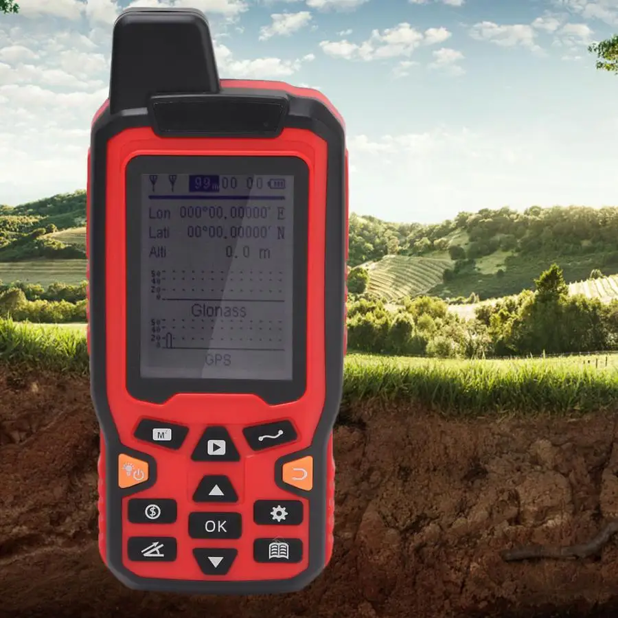 Ручной GPS навигатор с USB и дисплеем 2 4 дюйма 100 240 В|Лазерные дальномеры| |