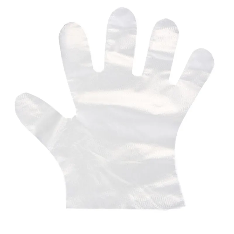 100pcs/Set Eco-friendly Disposable Gloves One-off Plastic For Cake Food/Cleaning/Cooking/Baking Tools kitchen accessories | Дом и сад
