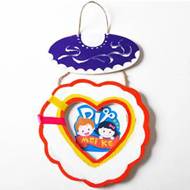 Креативный Детский День учителя креативный ручной работы Дерево любовь фоторамки указан Детский сад руководство Материал Пакет