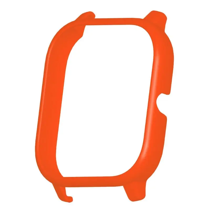 Ulta-thin PC Protective Case Cover Screen Protector for Huami Amazfit GTS Watch - Цвет: Orange