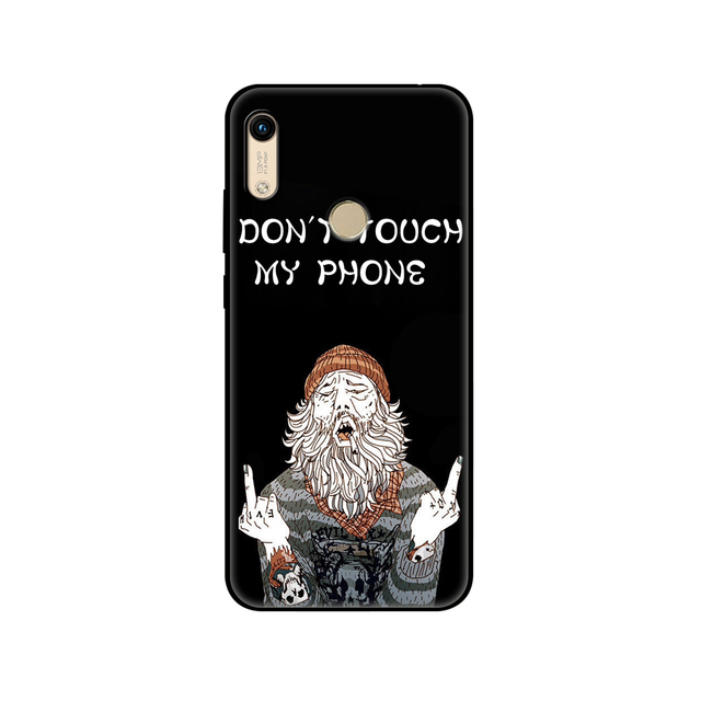 Honor 8A Case For huawei Honor 8A prime Case Silicon TPU back Cover Phone Case On Huawei Honor 8A JAT-LX1 8 A black tpu case