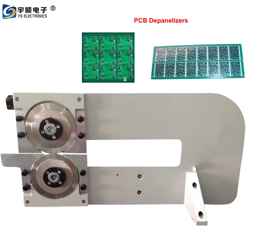 Круглое Лезвие движущийся PCB сепаратор машина китайским поставщиком