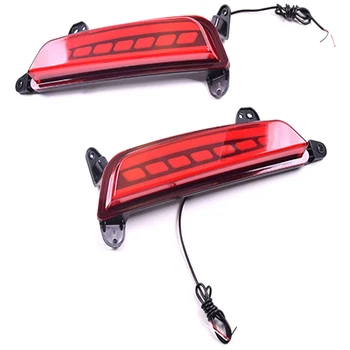 

LED Rear Fog Lamp 12V Car Rear Bumper Light Car Brake Light Turn Signal Reflector for Hyundai Creta 2014-2018