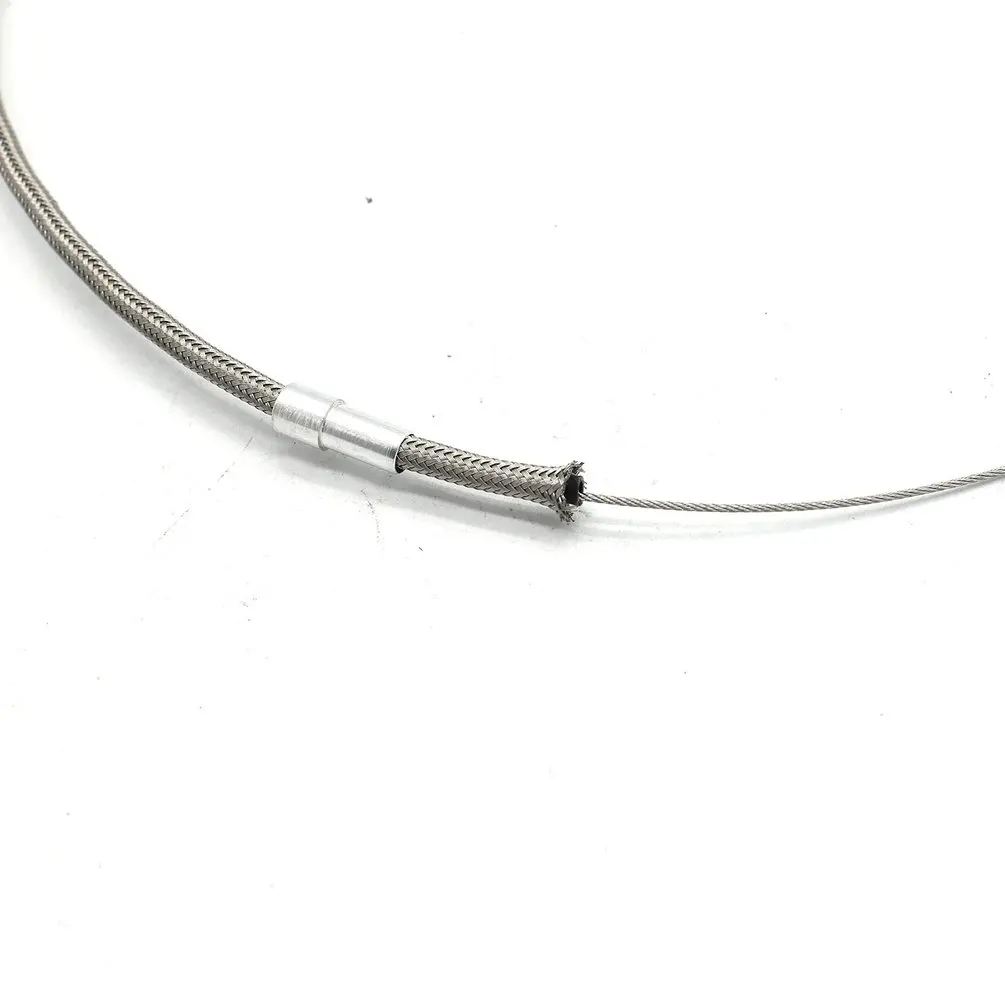 For Ford C6 Stainless Braided Kick Down Cable Transmission Detent Kickdown Trans C-6 Car Accessories
