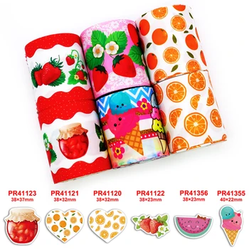 

free shipping characters printed grosgrain ribbon 38636