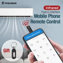 Podogear dla interfejsu TYPE-C inteligentna kontrola aplikacji telefon komórkowy pilot zdalnego sterowania bezprzewodowe urządzenia na podczerwień Adapter IR USB