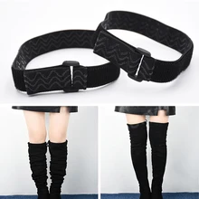 1 пара сапог; женская обувь с эластичным ремешком; обувь для фиксации; нескользящие аксессуары; эластичная регулируемая подкладка; нескользящая клейкая лента