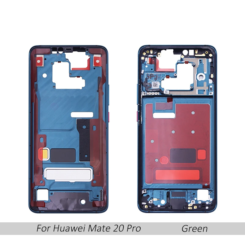 Для huawei P20 mate 20 Pro Nova 3 4 средняя рамка задняя крышка корпуса Запчасти для huawei Honor V20 9i