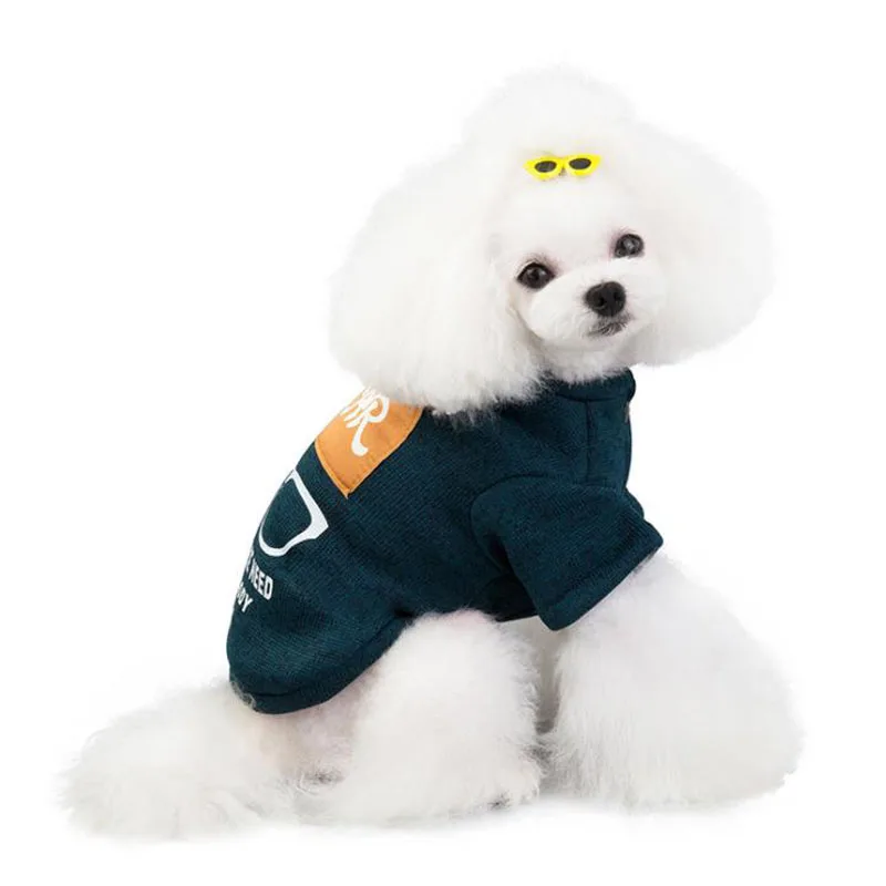 Одежда для собак, маленький свитер для собаки для кошки, одежда для домашних животных, кошек, чихуахуа, теплое пальто для собак, осенний и зимний свитер