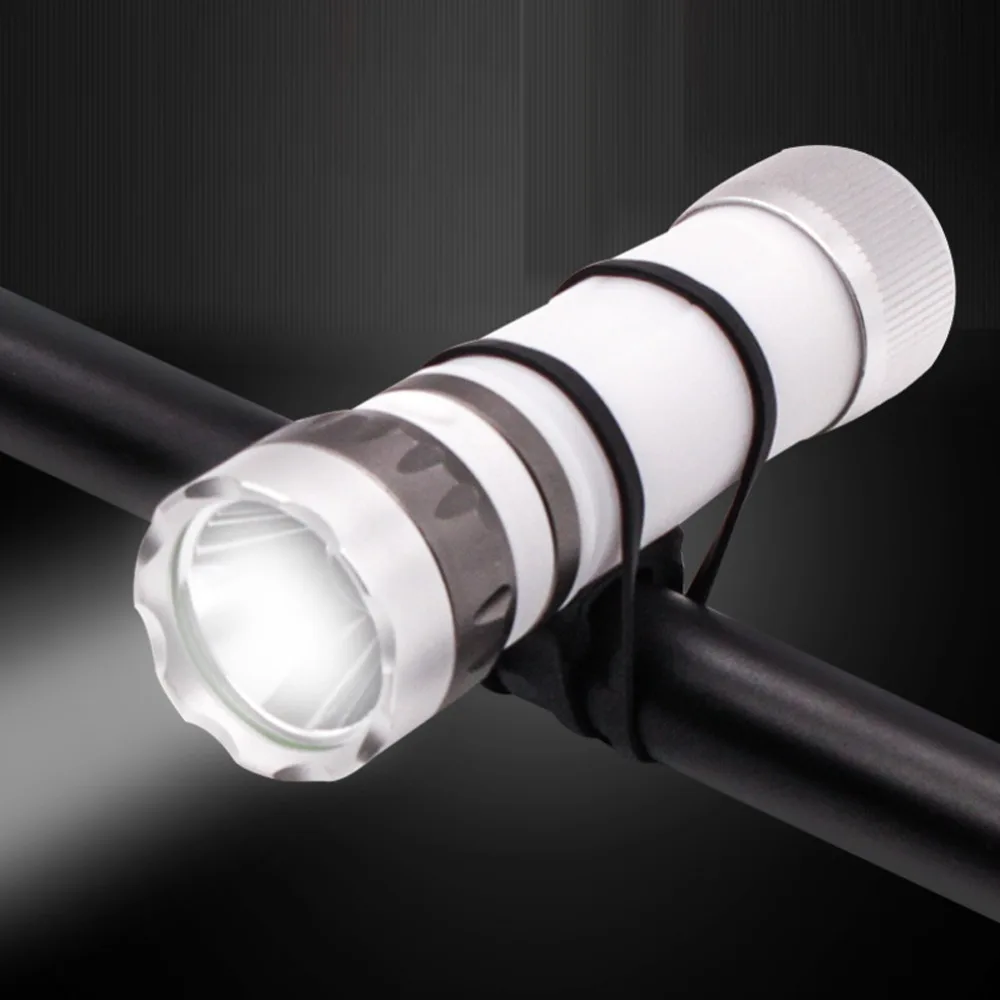 Multi-function Super Bright Aluminum Alloy USB LED Flashlight Waterproof Torch Light Lamp Camping Tent Light