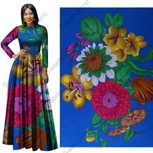 Хлопковые африканские материалы голландский воск Nederland цветочный принт Pagne Анкара высокое качество голландский для вечерние платья занавес 6 ярдов