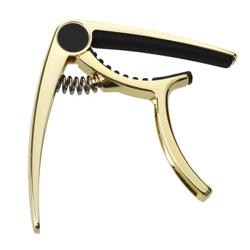 

NEW- Meideal Capo10 Acoustic Electric Guitar Quick Change Trigger Capo Clamp Gold