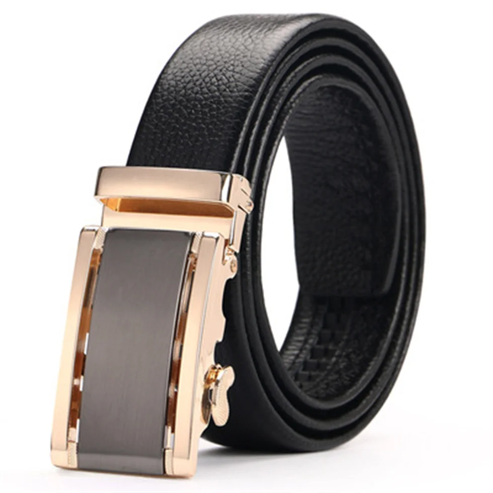 

Luxury Men Belts For Men Automatic Alloy Buckle Casual Style Designer Belts Men Top Workmanship Original Brand