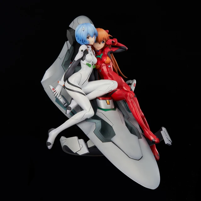 Anime Evangelion Ayanami Rei Asuka Langley Cockpit HGIF Figure