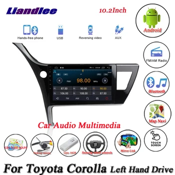 

Liandlee Car Android System For Toyota Corolla Left Hand Drive Radio GPS Navi MAP Navigation HD Screen Multimedia NO DVD Player