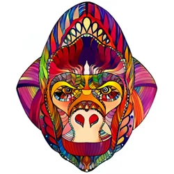 Puzzle en bois en forme de carlin, Alien, Kawaii, Leader, 3D, 100, 200, 300 pièces, jeu de bricolage, jouet en bois pour enfants et adolescents, cadeau de fête 