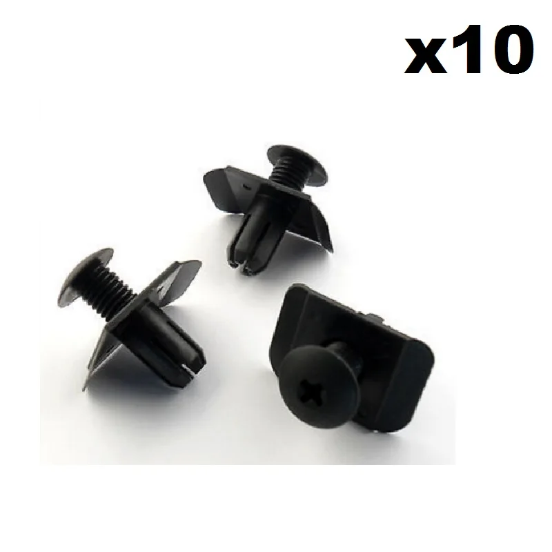 

10x Front & Rear Bumper Clips for Mazda- Bumper Fastener Plastic Clips