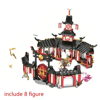 

11165 Ninjagoed Monastery of Spinjitzu Building Blocks Kit Bricks Classic Movie Ninja Model Kids Toys For Children gift 70670