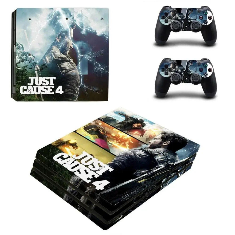 PS4 Pro Just Cake 4 стикер s PS 4 Play станция 4 Pro виниловые наклейки на кожу Pegatinas для playstation 4 Pro консоль и контроллер