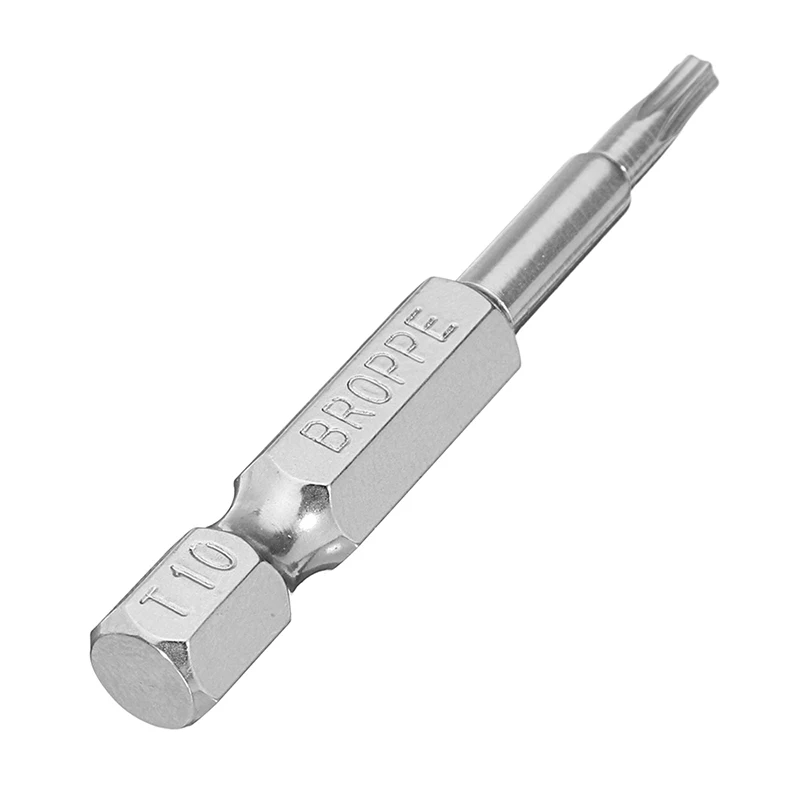 12Pcs Screwdriver Tamper Proof Safety Bits Set Drill Torx Flat Head Driver Bits Alloy steel high hardness ferramenta