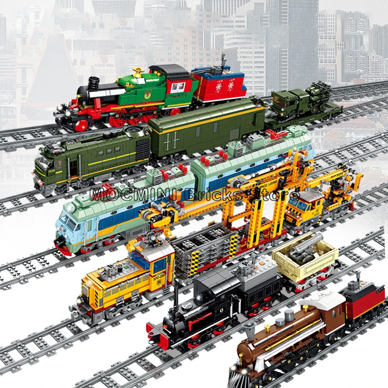 lego city steam train
