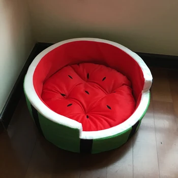 

Plush dog bed sedative bed Hondenmand pet kennel super soft fluffy comfortable donut sofa for cats and dogs LXY9