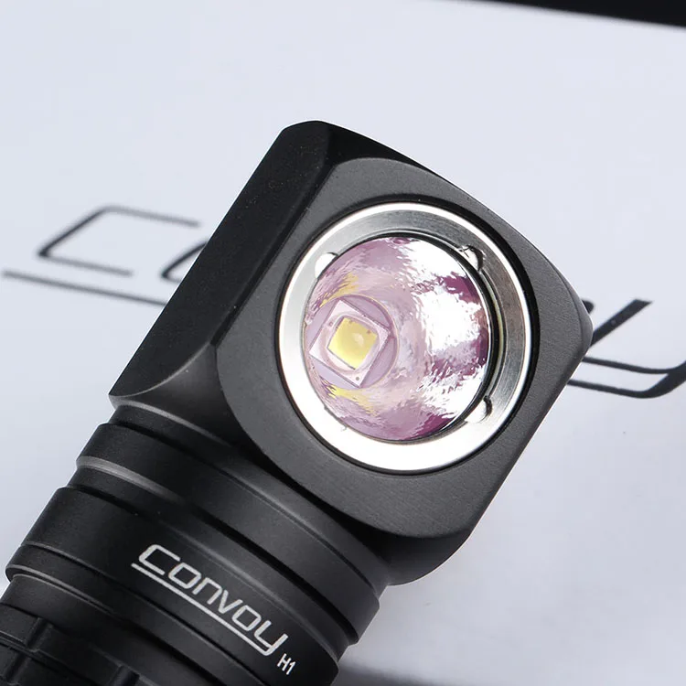 Convoy H1 Головной фонарь CREE XML2 1046LM Многофункциональный угловой Фонарь фары 18650 Аккумулятор для поисковой Головной фонарь