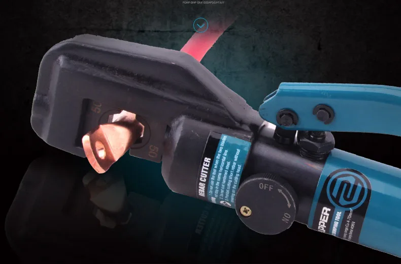 

Hydraulic Cable Lug Crimper Crimping Plier Tool Compression Tool YQK-70 4-70mm2