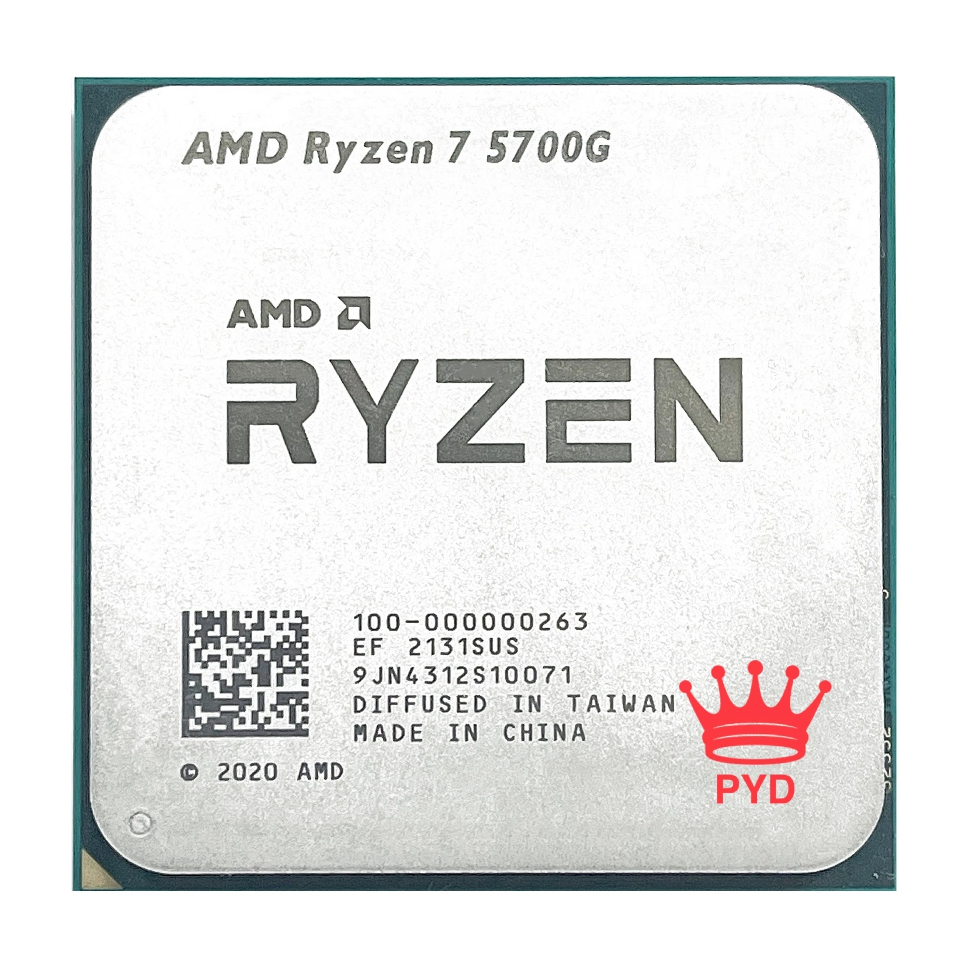 most powerful cpu AMD Ryzen 7 5700G R7 5700G 3.8GHz Eight-Core 16-Thread 65W CPU Processor L3=16M 100-000000263 Socket AM4 amd processor