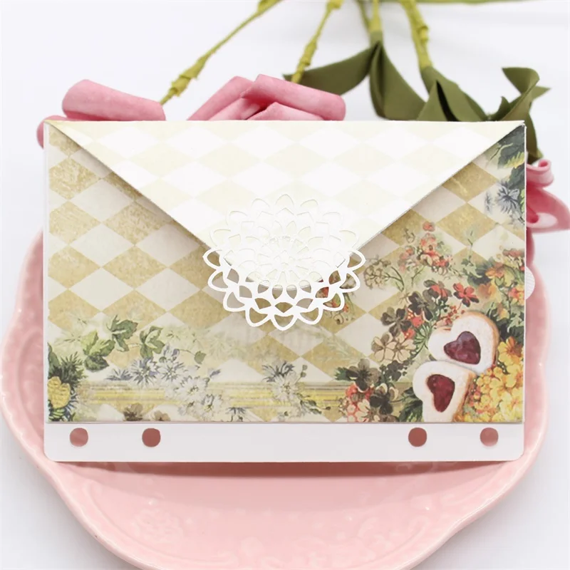 VUAWRTG Envelope Planner Metal Cutting Dies Stencils for Scrapbooking/photo album Decorative Embossing Paper Cards | Дом и сад