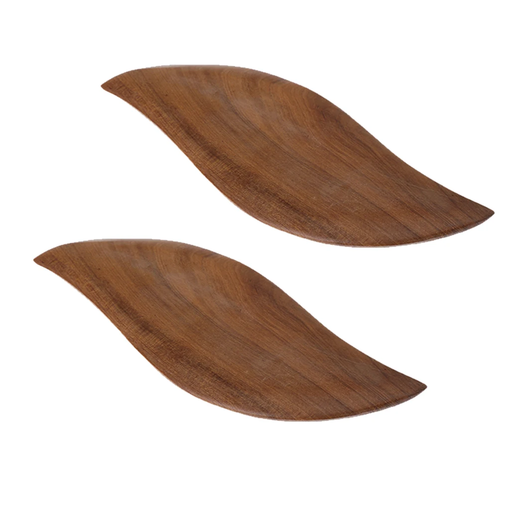 

2X Body Face Leg Arm Neck Shoulder Natural Sandal Wood Guasha Scraping Massage Trigger Point Gua Sha Acupuncture Tool