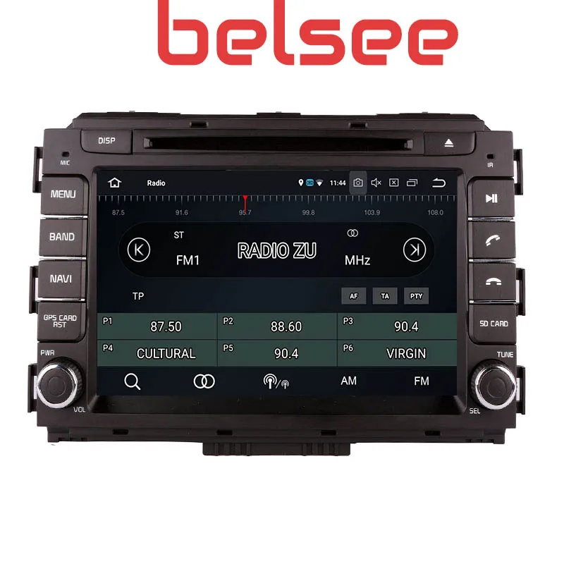 Clearance Belsee PX5 Ram 4GB Android 9.0 Car Multimedia GPS Navi Head Unit Radio Stereo for Kia Carnival Sedona 2015 2016 2017 2018 2019 4