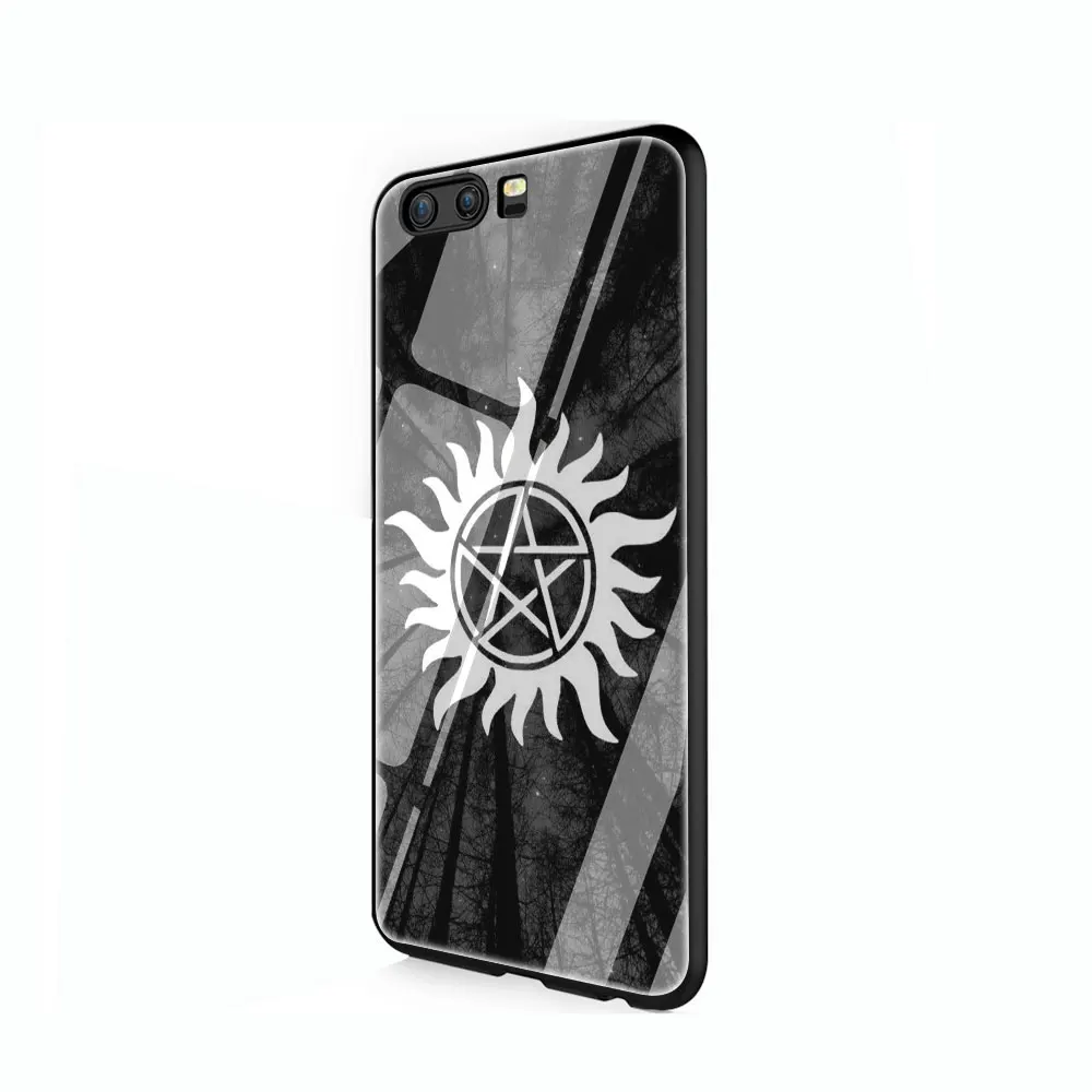 G7 EWAU cool Supernatural tv логотип закаленное стекло чехол для телефона huawei mate P 10 20 30 Lite Pro Y9 Honor 8X 7A - Цвет: G7