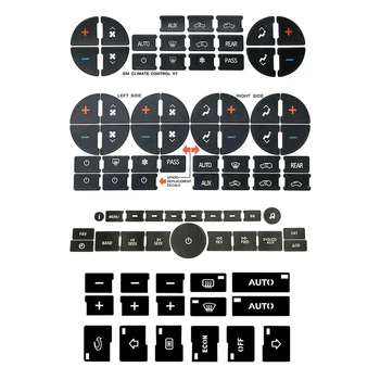

VC Decal Car Sticker AC Dash Button Easy For Chevy GMC Chevrolet PVC Universal Repair Kit Styling Replacement Vehicle