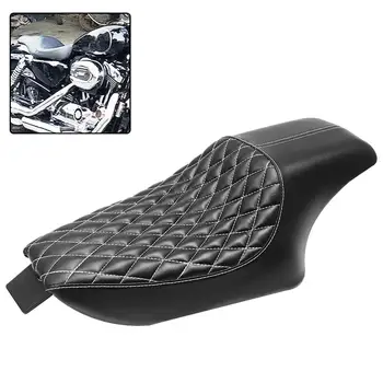 

For Harley Driver Passenger Two-Up Seat Cushion Sportster 1200 883 2010-2017