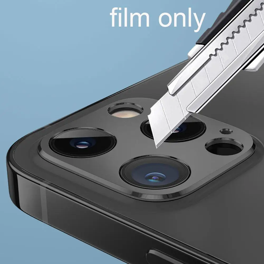 cell phone lens Metal Scratch Resistant Camera Lens Protector For Iphone13mini 13 13pro 13promax Aluminum Alloy  Camera Glass Protector zoom lens for mobile