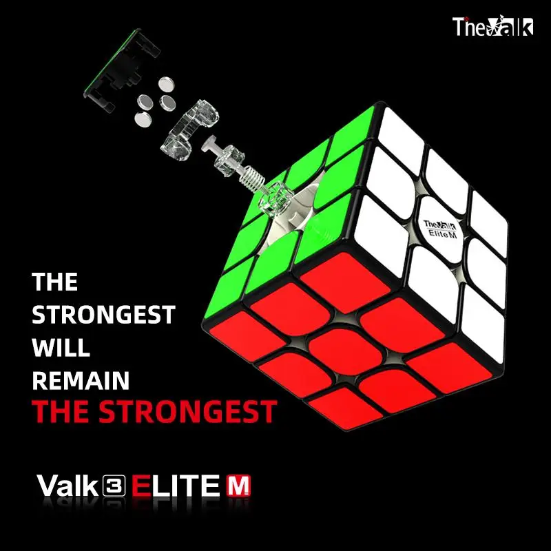 QiYi The Valk 3 EliteM 3x3 cube скоростной Магнитный куб Mofangge qiyi Valk3 Элитные конкурсные кубики WCA магические Кубики-пазлы на магните