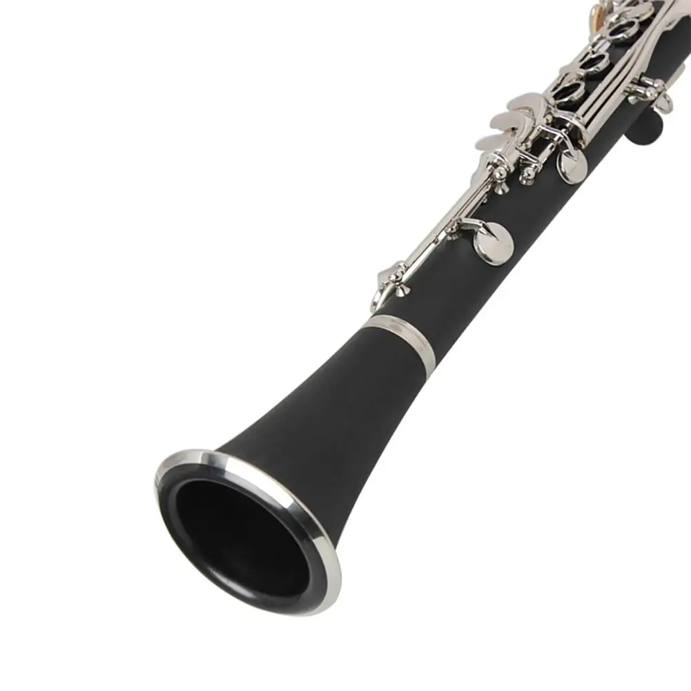 binocular clarinete com pano de limpeza luvas