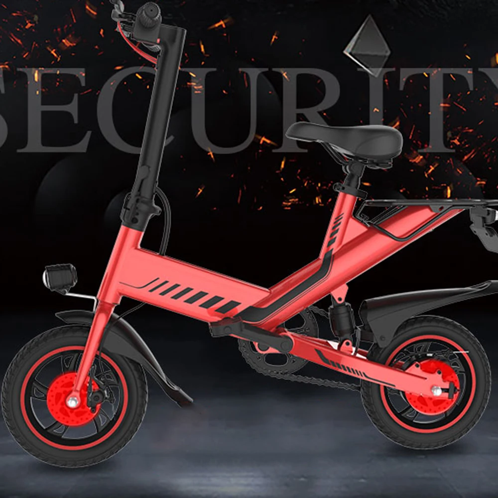 48 в 400 Вт складной электрический велосипед citizen e 14 дюймов электрический велосипед мягкий хвост Электрический городской велосипед