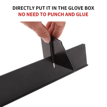 

For Tesla Model Y 2020 Car Glove Storage Box Divider Accessories Layered