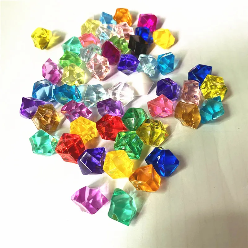 500PCS 14*11mm 22 colors Acrylic Transparent Pawn Irregular Stone Chessman Game Pieces For Board Games Accessories color copper plated gold shaped irregular flat beads net red small stone loose beads diy beading accessories