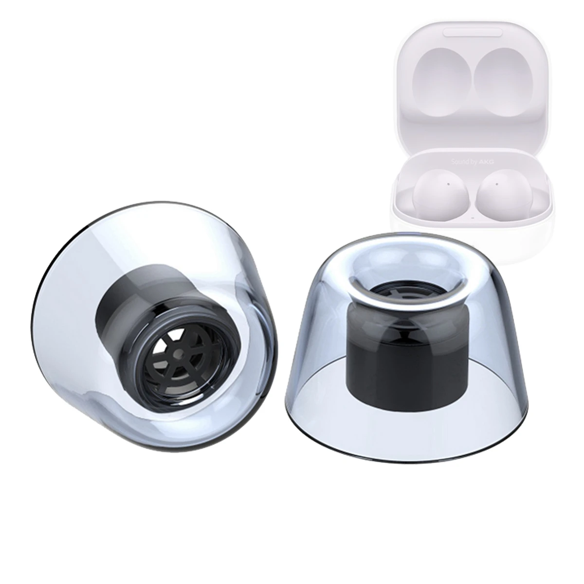 Anti-slip Látex Ear Dicas para Samsung Galaxy Buds2 Earbuds Eartips Buds Além Disso Sennheiser Momentos 2.0 Tws Dicas Evitar a Queda