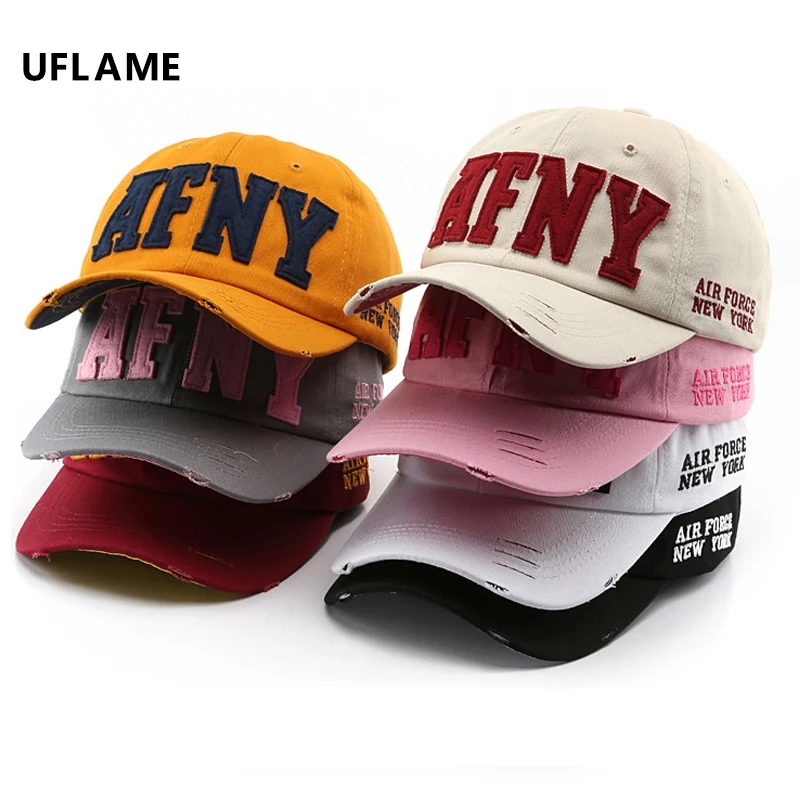 UFLAME Cotton Baseball Cap for Women 