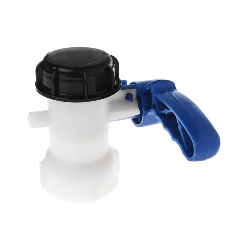 

Drop Shipping IBC Tote Tank Butterfly Valve Drain Adapter 2.44" Coarse Thread