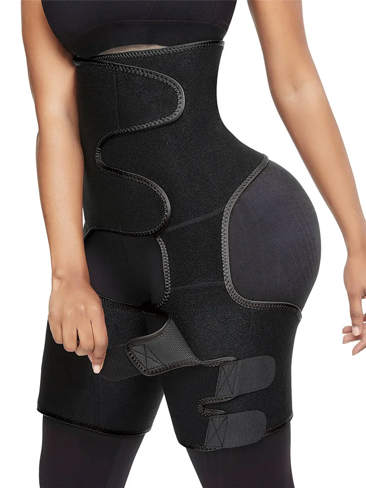 high waist compression thigh trimmer